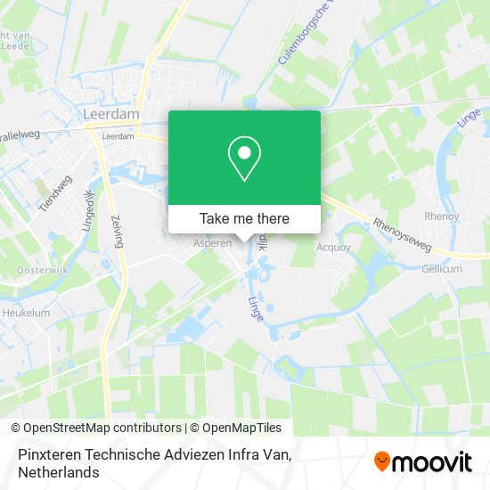Pinxteren Technische Adviezen Infra Van map