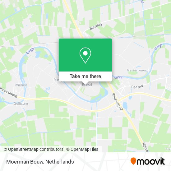 Moerman Bouw map