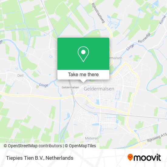 Tiepies Tien B.V. map