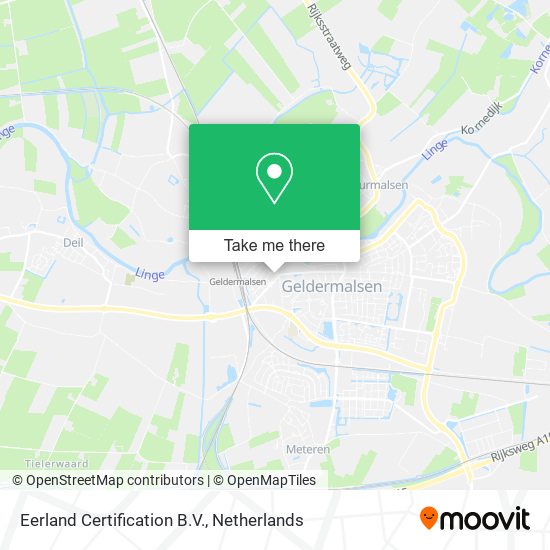 Eerland Certification B.V. map