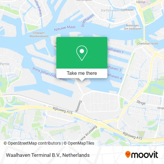 Waalhaven Terminal B.V. map