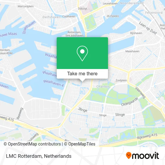 LMC Rotterdam map