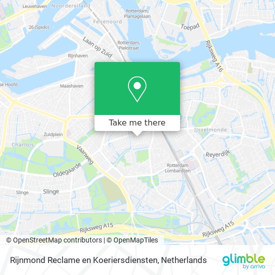 Rijnmond Reclame en Koeriersdiensten map