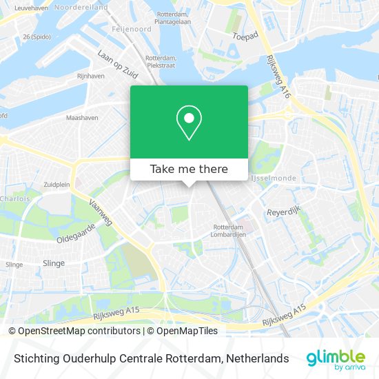 Stichting Ouderhulp Centrale Rotterdam Karte