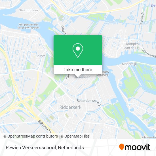 Rewien Verkeersschool map