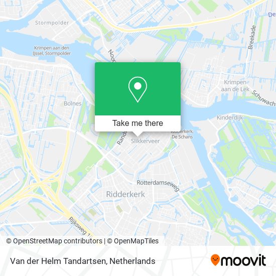 Van der Helm Tandartsen map