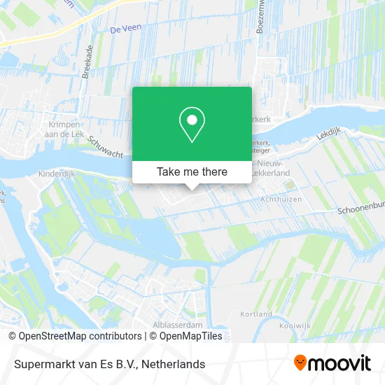 Supermarkt van Es B.V. map