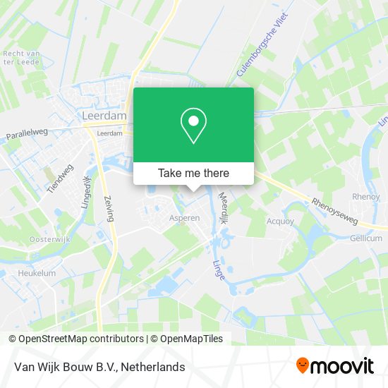 Van Wijk Bouw B.V. map