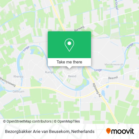 Bezorgbakker Arie van Beusekom map