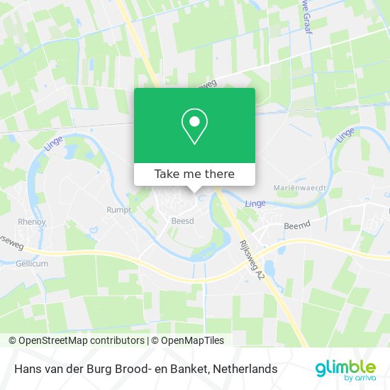 Hans van der Burg Brood- en Banket map