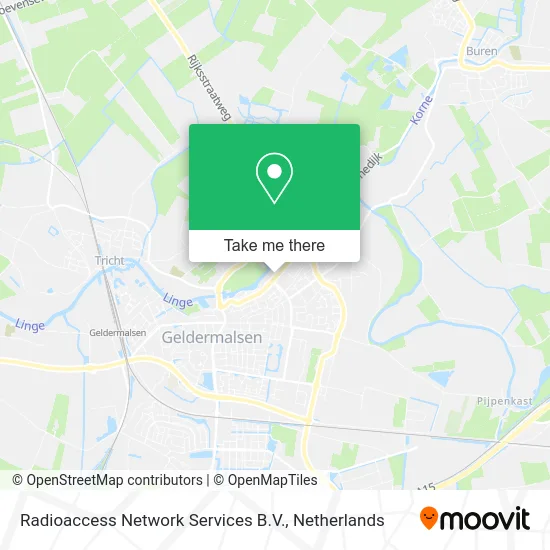 Radioaccess Network Services B.V. Karte