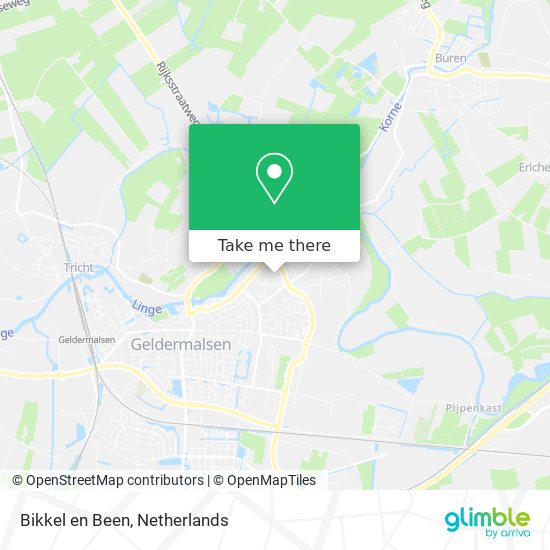 Bikkel en Been map