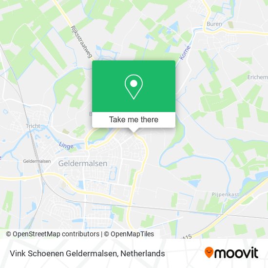 Vink Schoenen Geldermalsen map