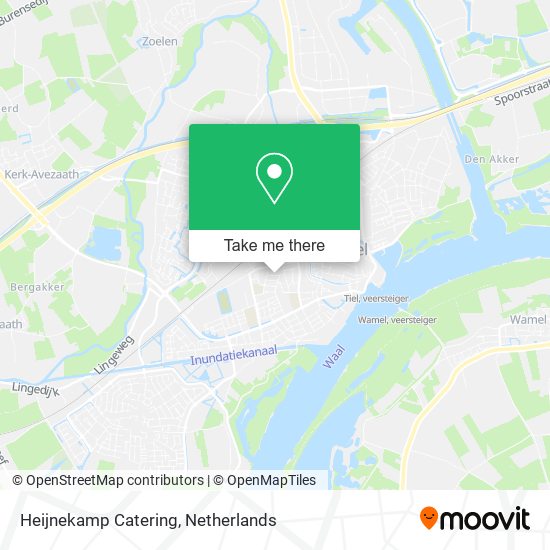 Heijnekamp Catering map