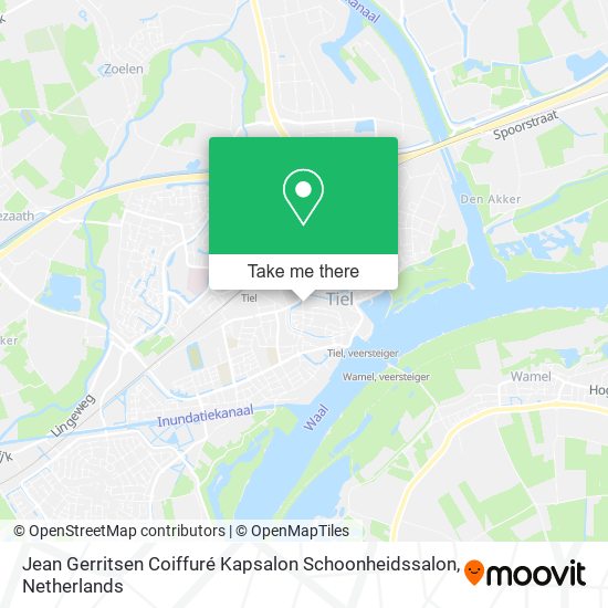 Jean Gerritsen Coiffuré Kapsalon Schoonheidssalon map