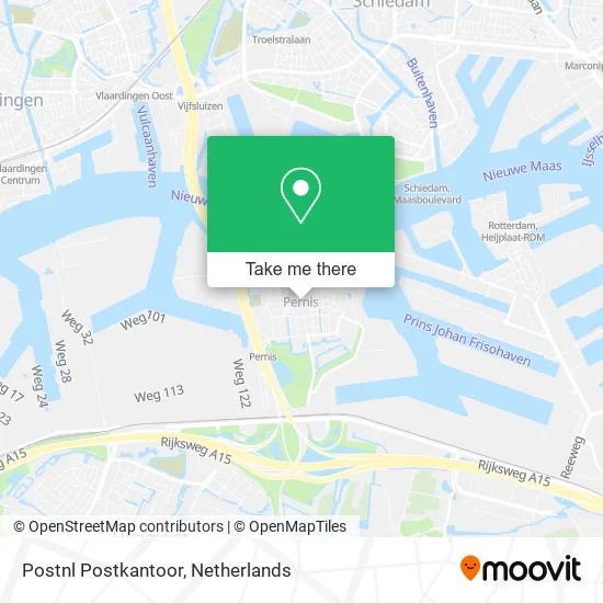 Postnl Postkantoor map