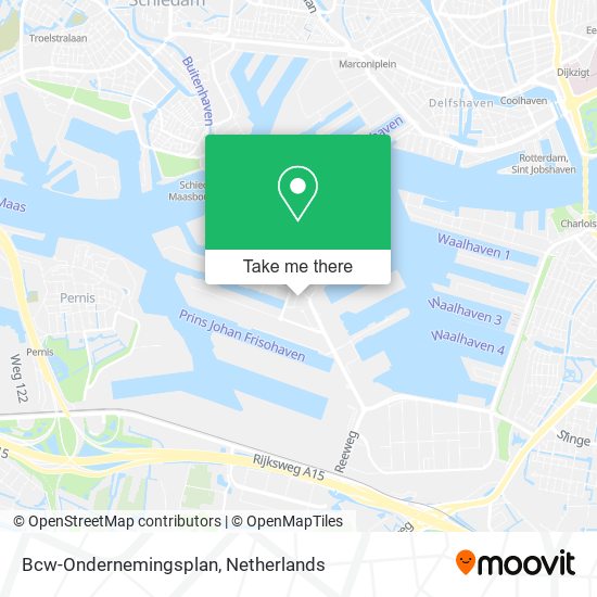 Bcw-Ondernemingsplan map