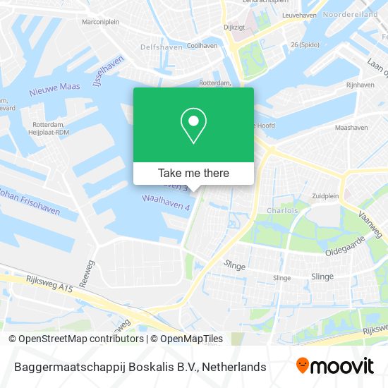 Baggermaatschappij Boskalis B.V. map