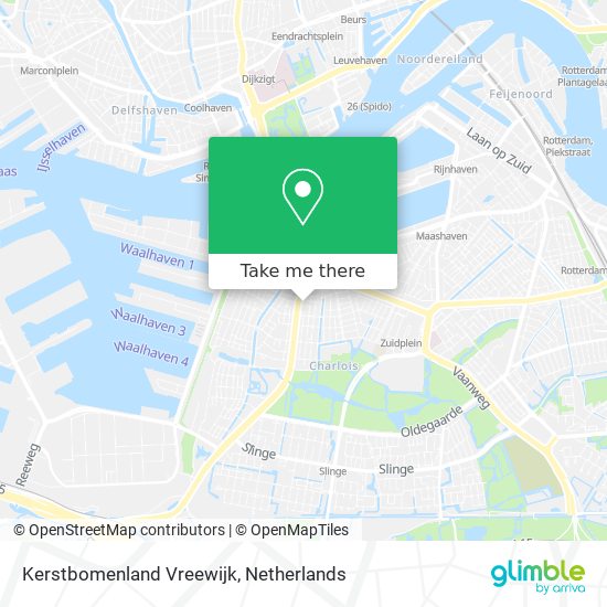 Kerstbomenland Vreewijk map