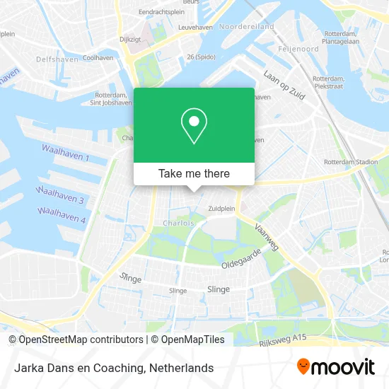 Jarka Dans en Coaching map