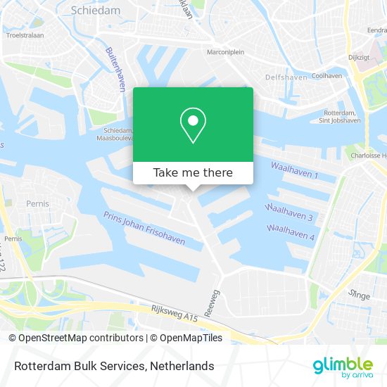 Rotterdam Bulk Services Karte