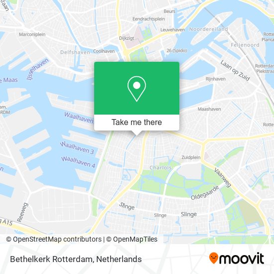 Bethelkerk Rotterdam Karte