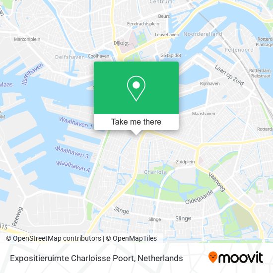 Expositieruimte Charloisse Poort map