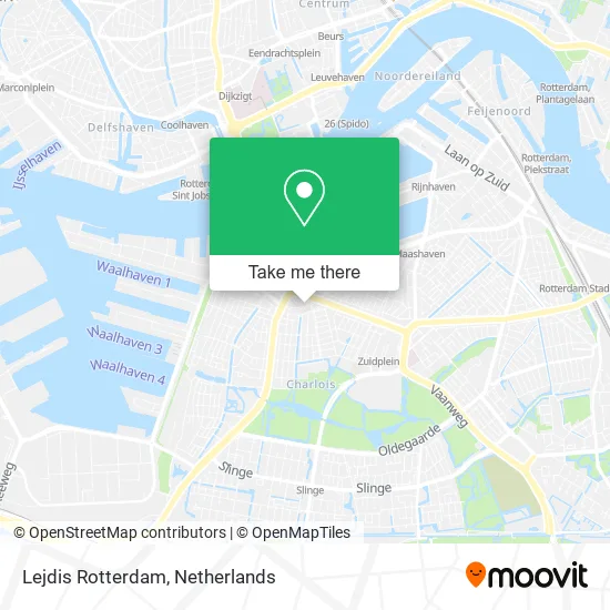 Lejdis Rotterdam map