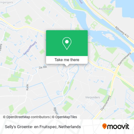 Selly's Groente- en Fruitspec map