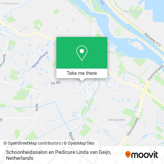 Schoonheidssalon en Pedicure Linda van Geijn map