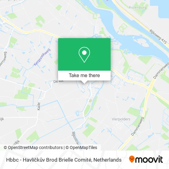 Hbbc - Havlíčkův Brod Brielle Comité map