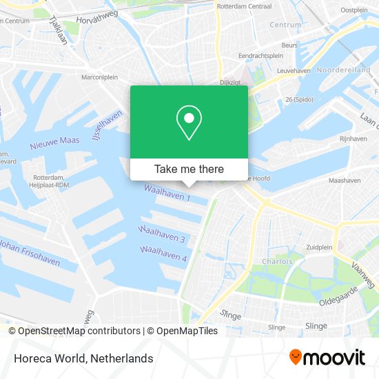 Horeca World map