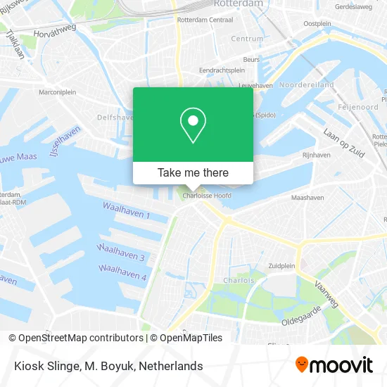 Kiosk Slinge, M. Boyuk map