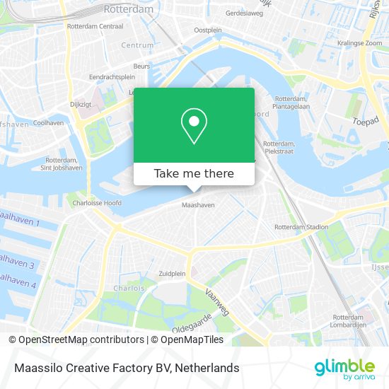 Maassilo Creative Factory BV map