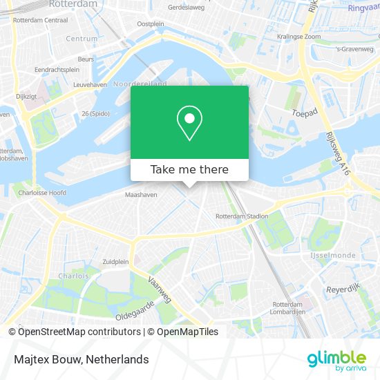 Majtex Bouw map