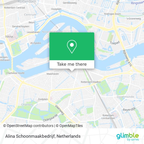 Alina Schoonmaakbedrijf map