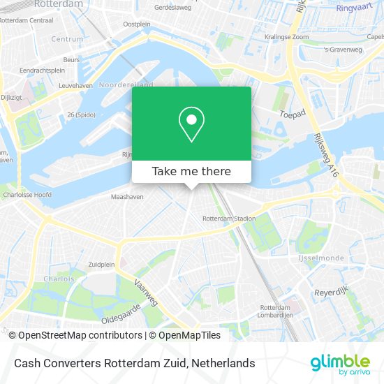 Cash Converters Rotterdam Zuid map