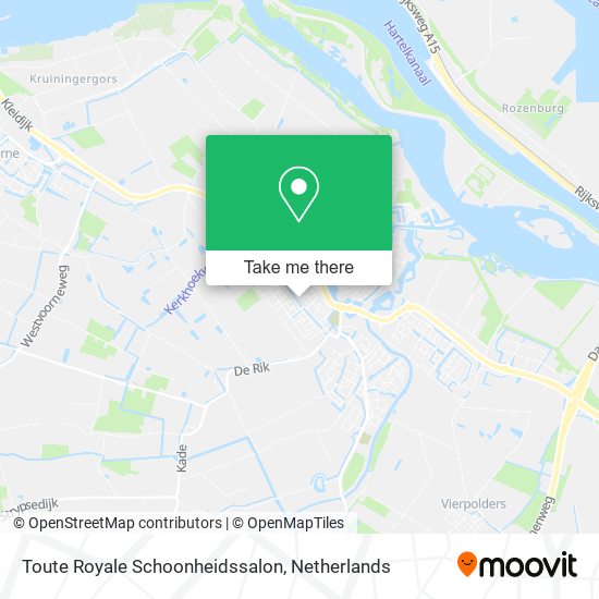 Toute Royale Schoonheidssalon map
