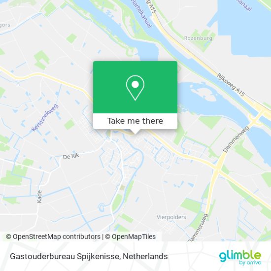 Gastouderbureau Spijkenisse map