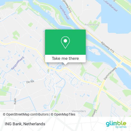 ING Bank map