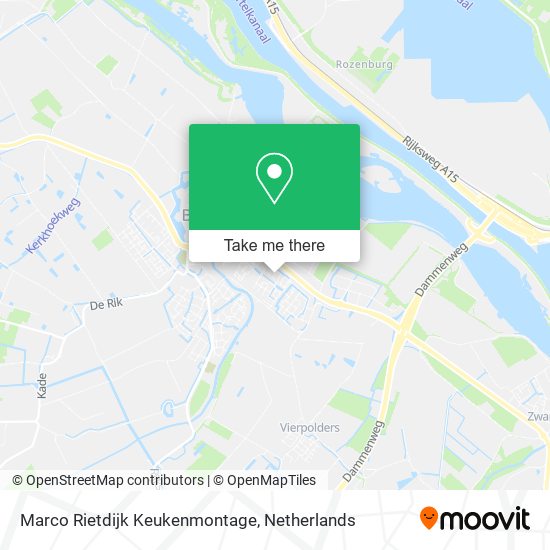 Marco Rietdijk Keukenmontage map