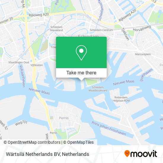 Wärtsilä Netherlands BV map