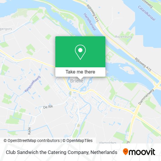 Club Sandwich the Catering Company map