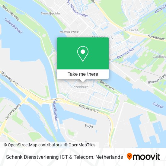 Schenk Dienstverlening ICT & Telecom map