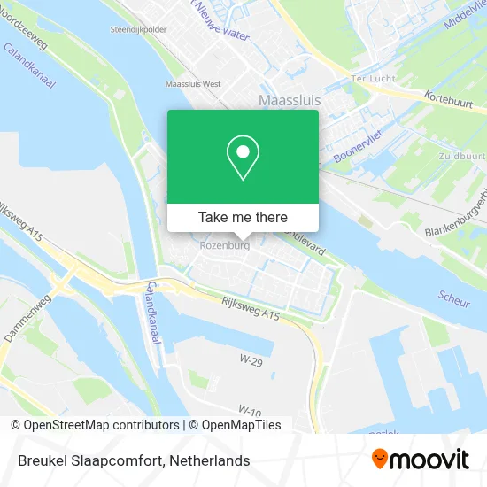 Breukel Slaapcomfort map