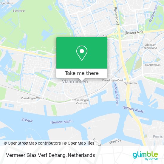 Vermeer Glas Verf Behang map