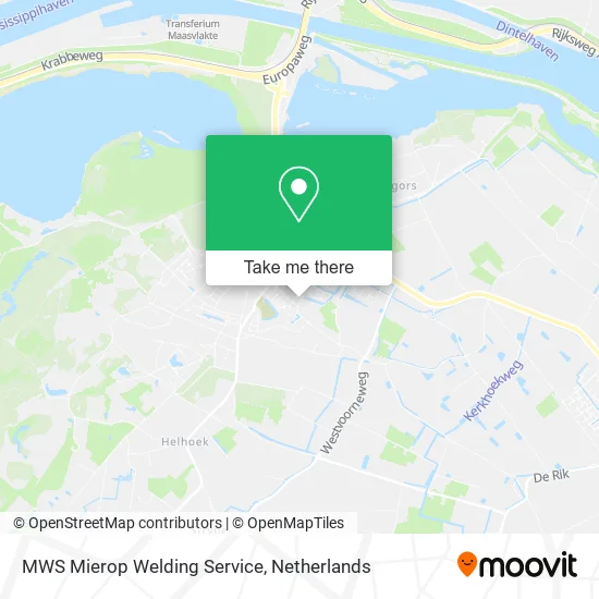 MWS Mierop Welding Service map