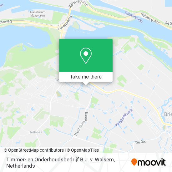 Timmer- en Onderhoudsbedrijf B.J. v. Walsem map