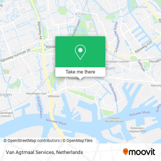 Van Agtmaal Services map