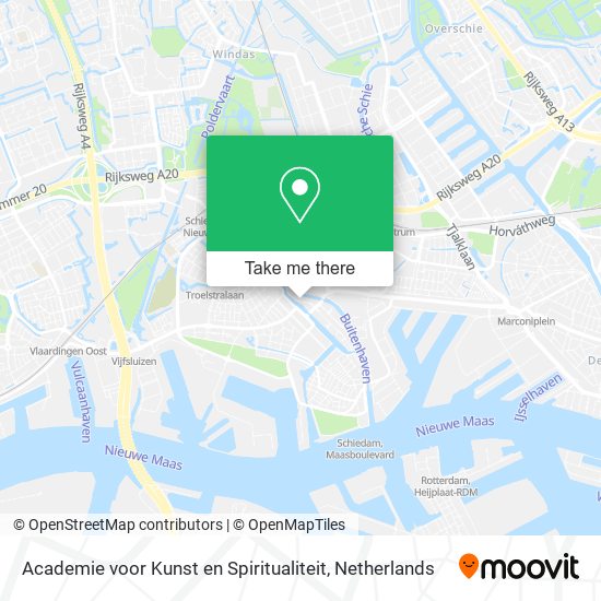 Academie voor Kunst en Spiritualiteit map